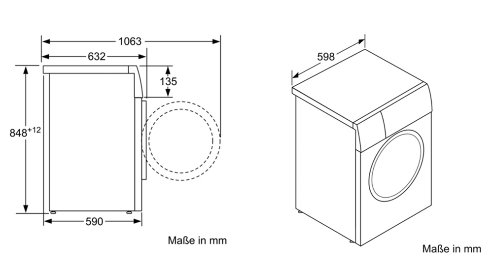 Máy giặt Bosch WGG244A0SG - Hàng chính hãng