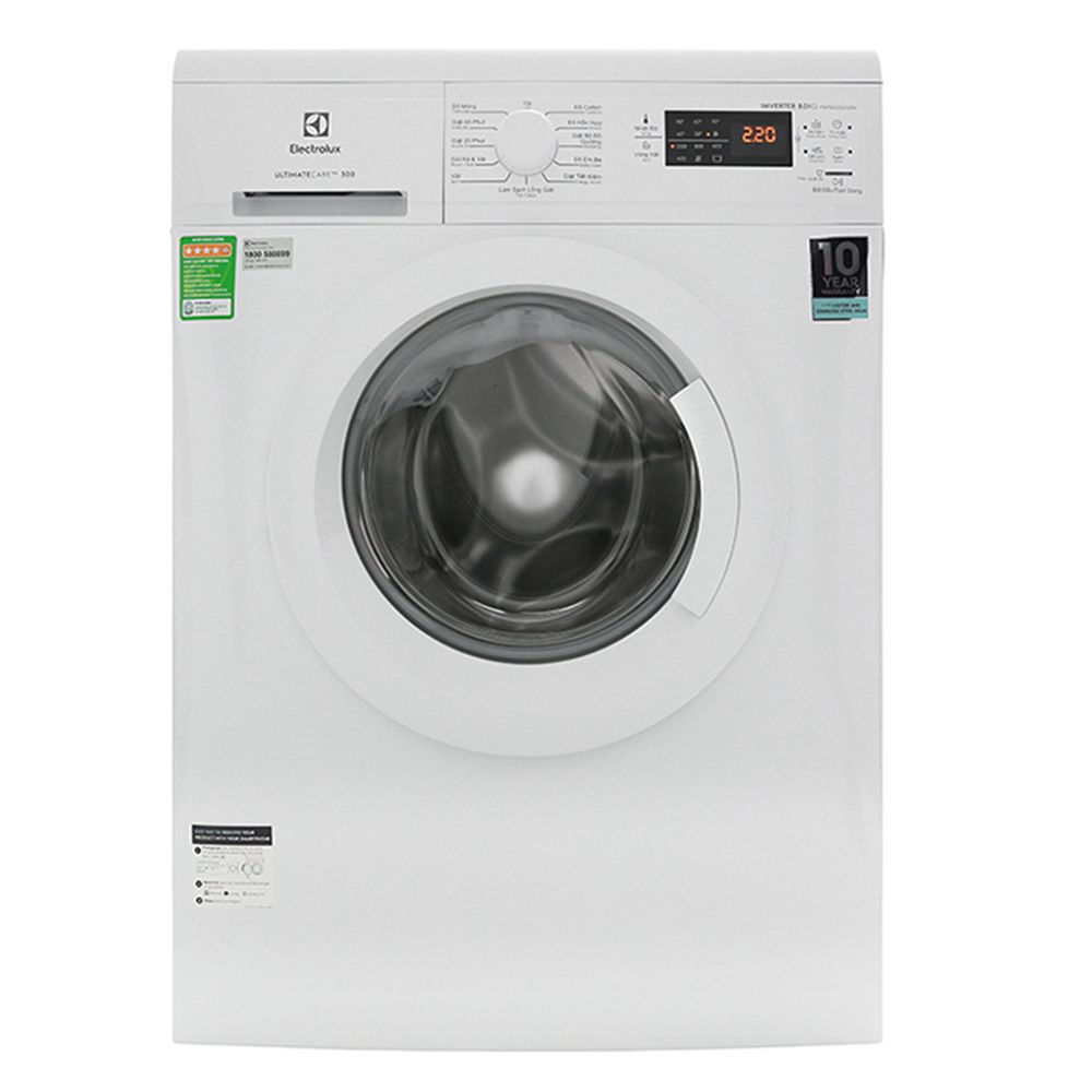 Máy giặt Electrolux Inverter 8 Kg EWF8025DGWA - Hàng chính hãng
