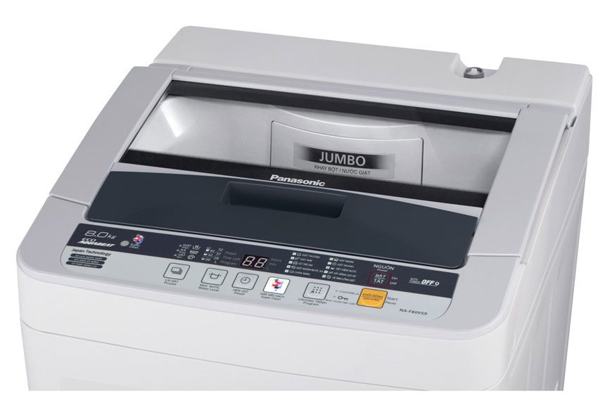 Cửa trên của máy giặt Panasonic NA-F80VG9HRV
