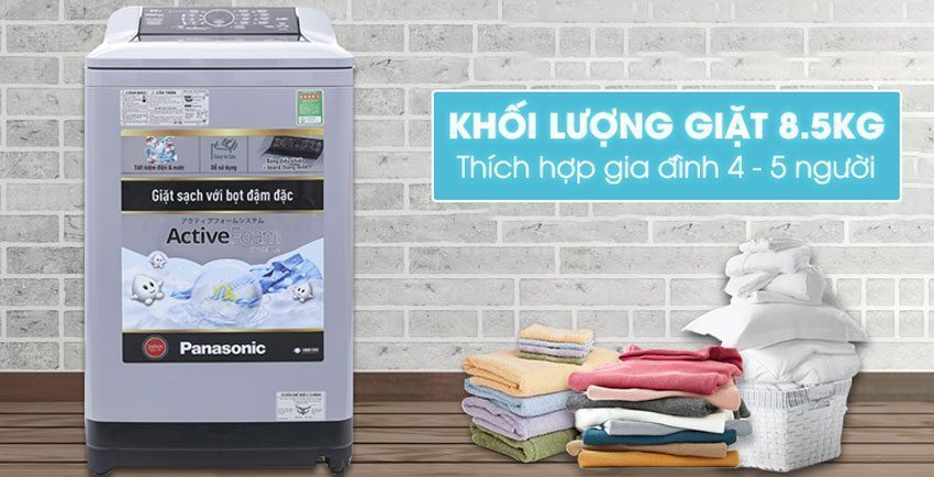Máy giặt Panasonic NA-F85X5LRV - Hàng chính hãng