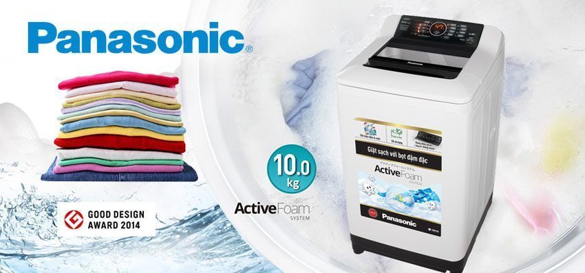 Máy giặt Panasonic NA-F100A4GRV - Hàng chính hãng