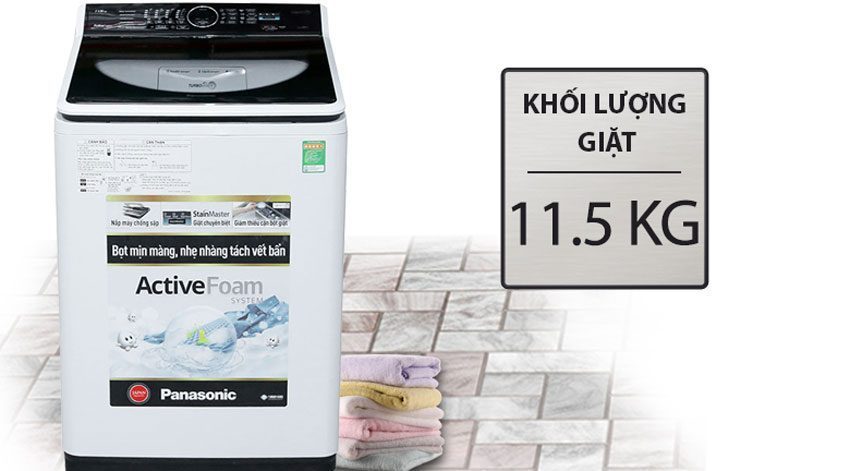 Máy giặt Panasonic NA-F115A5WRV - Hàng chính hãng