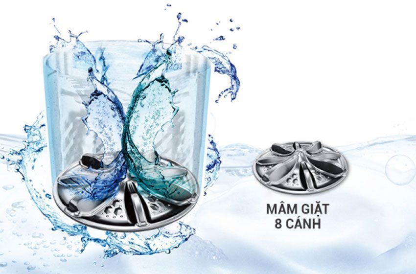 Máy giặt Panasonic NA-F135V5SRV 