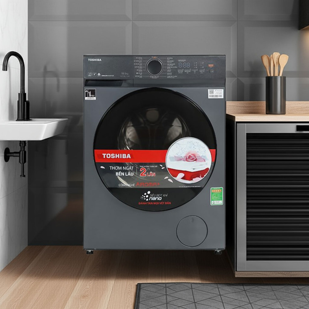Máy giặt Toshiba Inverter 10.5 kg TW-T23BU115UWV(MG) - Hàng chính hãng