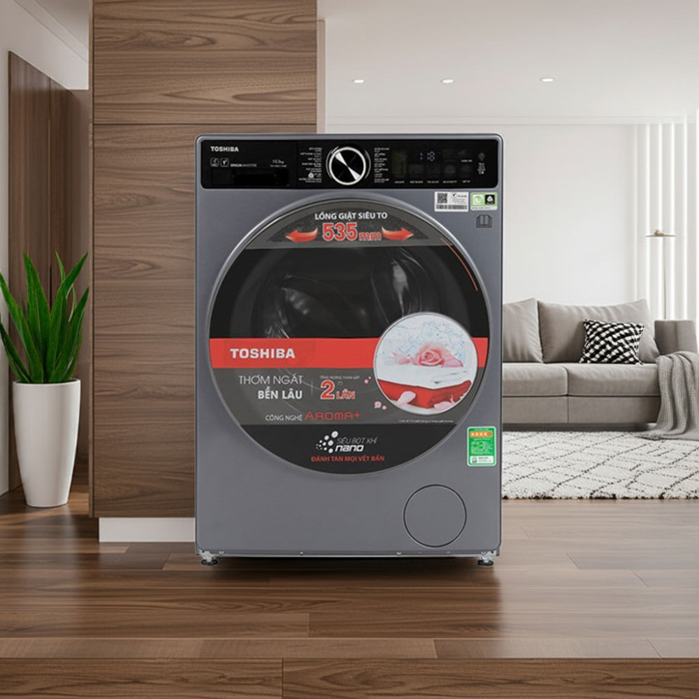 Máy giặt Toshiba Inverter 10.5 kg TW-T25BU115MWV(MG) - Hàng chính hãng