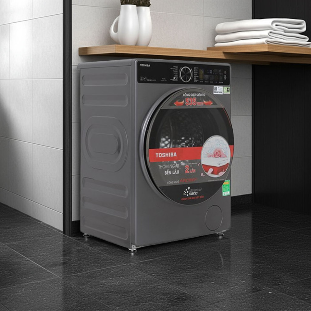 Máy giặt Toshiba Inverter 10.5 kg TW-T25BZU115MWV(MG) - Hàng chính hãng