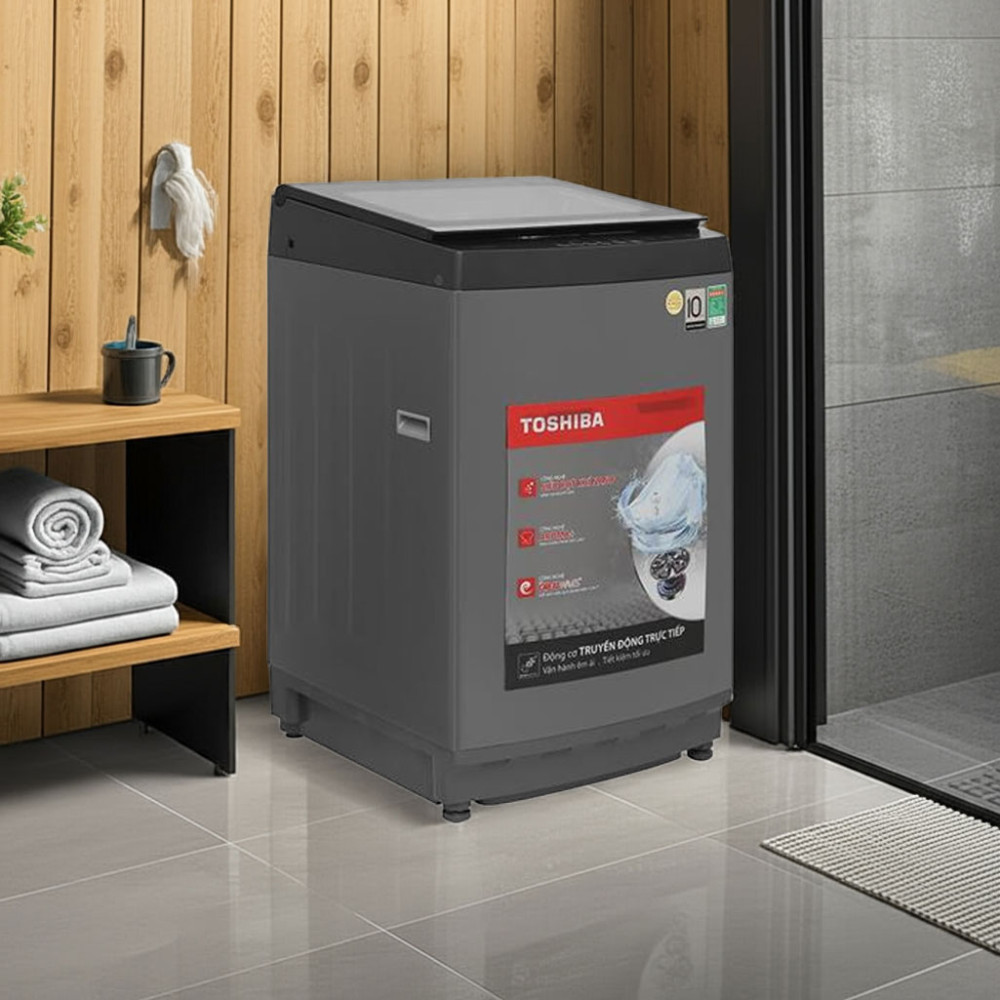 Máy giặt Toshiba Inverter 15 kg AW-T08DU1600LV(MK) - Hàng chính hãng