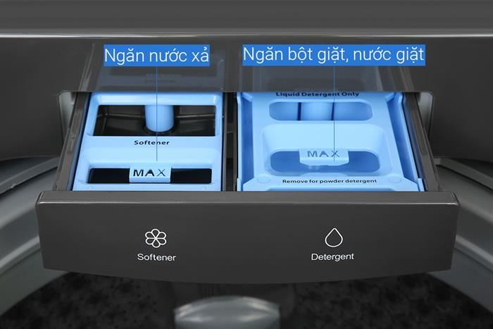 Máy giặt Toshiba Inverter 17 kg AW-DUN1800MV(SG) - Hàng chính hãng