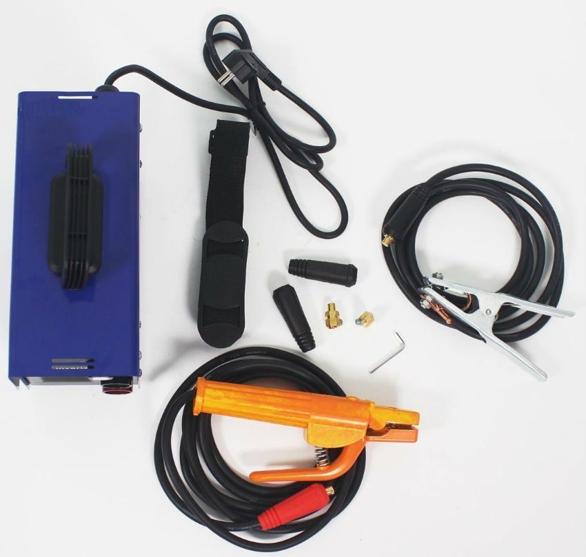 Các phụ kiện đi kèm Máy hàn que điện tử Kachi MK-120A