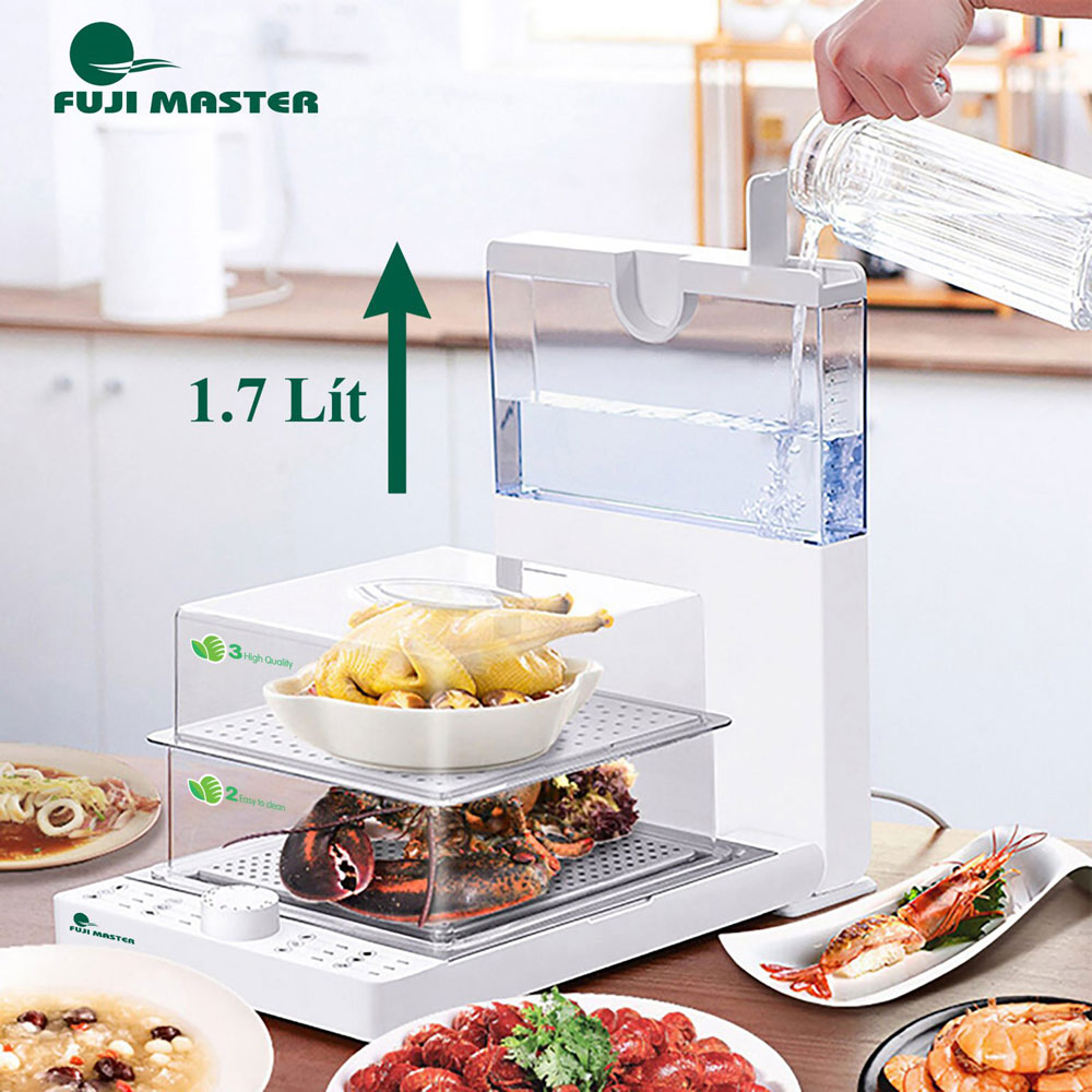 Máy hấp gấp gọn FujiMaster FJM-1604 - Hàng chính hãng