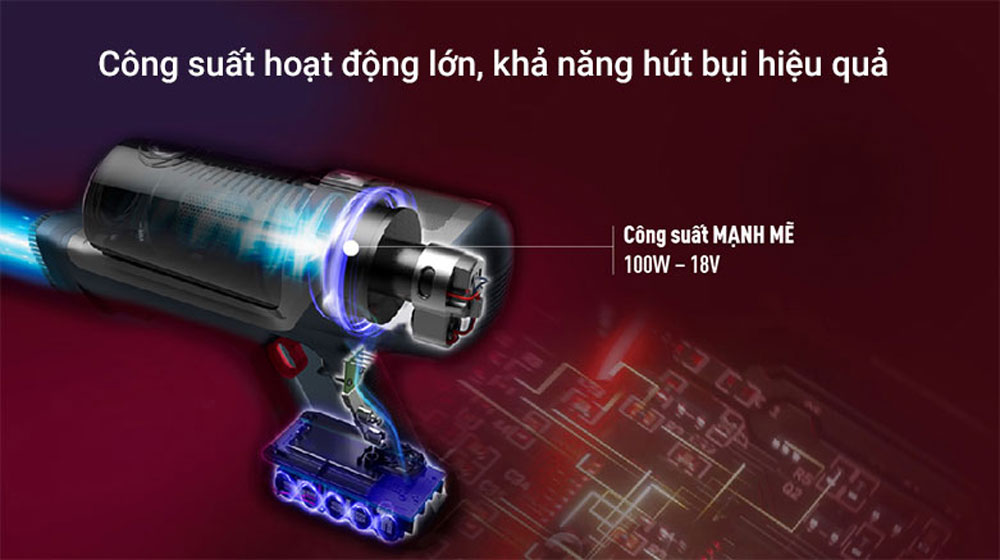 Máy hút bụi cầm tay Tefal TY6878WO - Hàng chính hãng