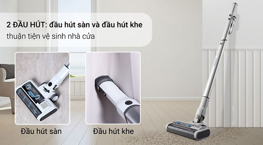 Máy hút bụi không dây Philips XC4201/01 - Hàng chính hãng