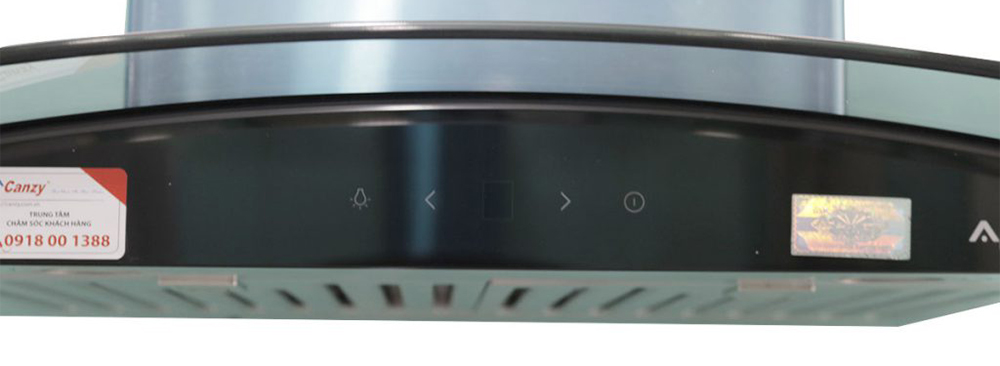 Máy hút mùi tum kính Canzy CZ-9970S - Hàng chính hãng