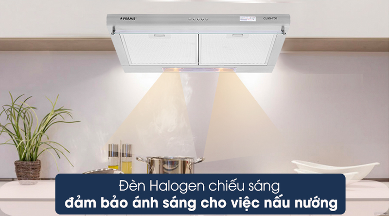 Máy hút mùi âm tủ Pramie CL9S-700 - Hàng chính hãng