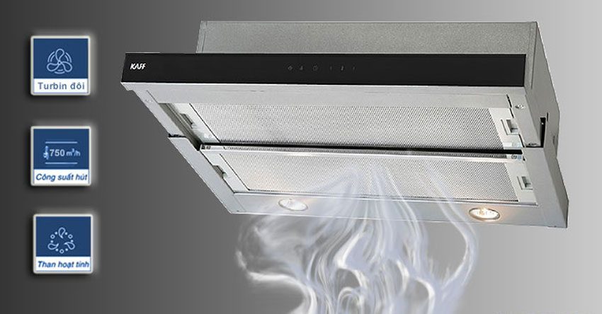 Máy hút mùi Kaff KF-TL60H - Hàng chính hãng