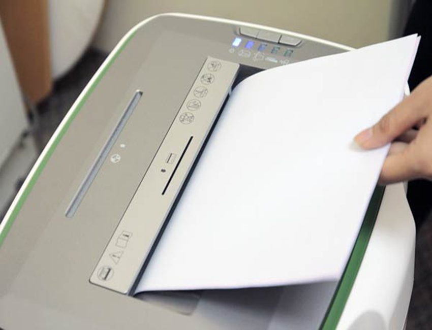 Chức năng trả ngược giấy của máy hủy tài liệu PS-2200M