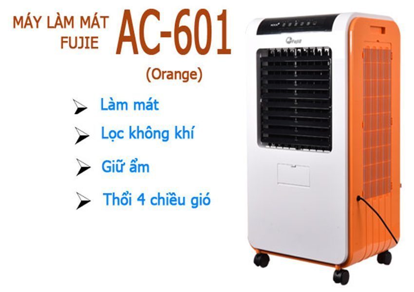Máy làm mát AC-601 Orange mang đến làn gió mát trong lành