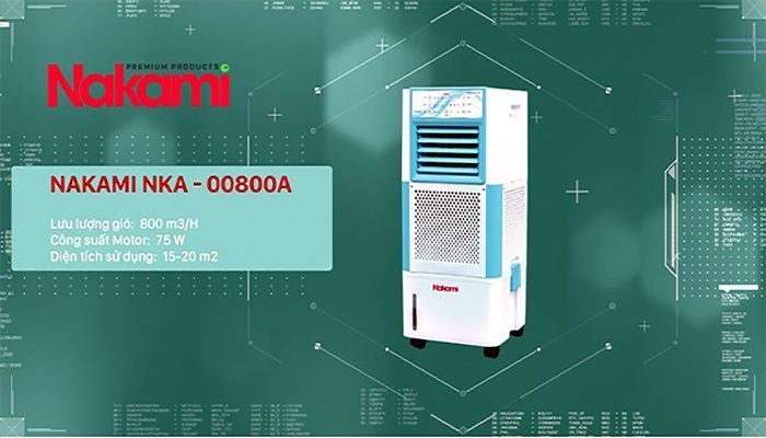 máy làm mát không khí Nakami NKA-00800A
