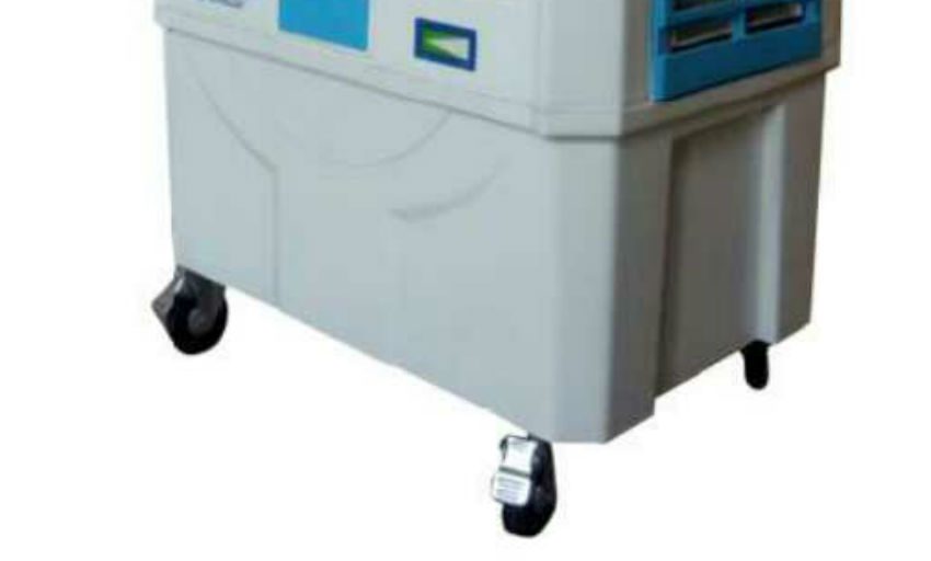 Quạt hơi mát Daichipro DCP-6800RC có bánh xe di chuyển dể dàng