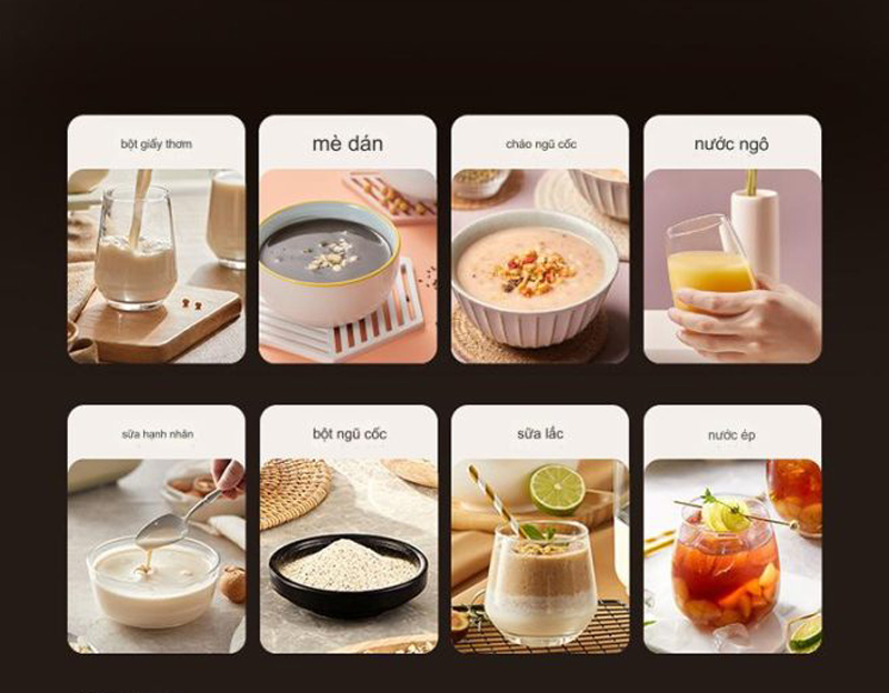 Máy làm sữa hạt Bear PBJ-D12V1 - Hàng chính hãng