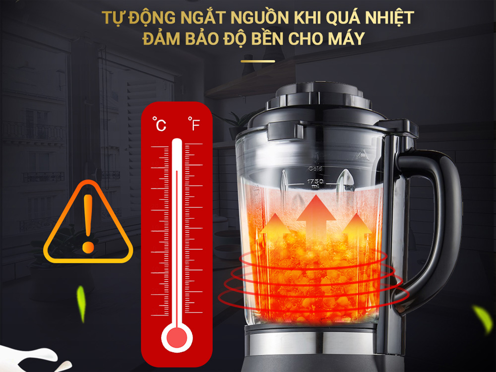 Máy làm sữa hạt đa năng Nagakawa NAG0815 - Hàng chính hãng