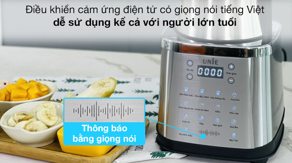 Máy làm sữa hạt UNIE V8S - Hàng chính hãng