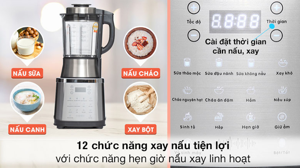 Máy làm sữa hạt UNIE V8S - Hàng chính hãng