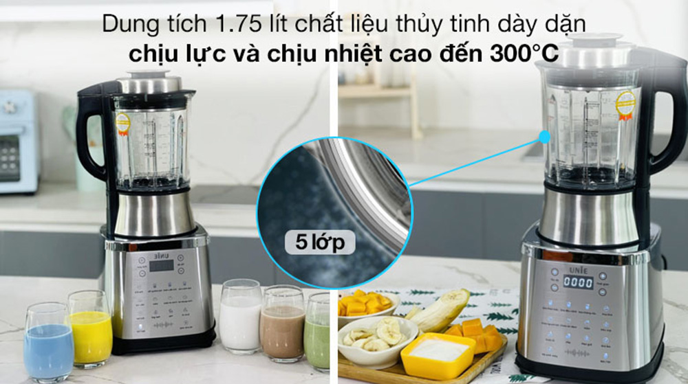 Máy làm sữa hạt UNIE V8S - Hàng chính hãng
