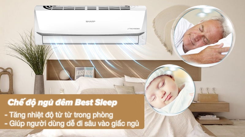 Máy lạnh inverter Sharp AH-X13ZEW - Hàng chính hãng