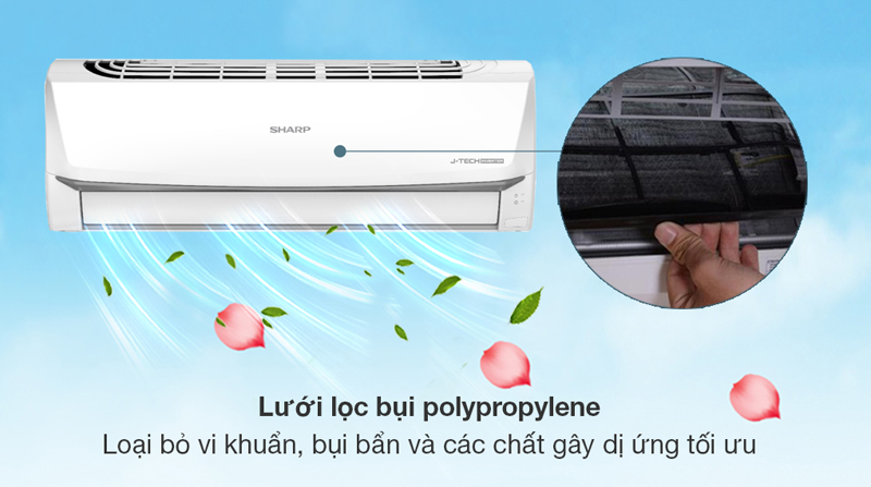 Máy lạnh inverter Sharp AH-X13ZEW - Hàng chính hãng