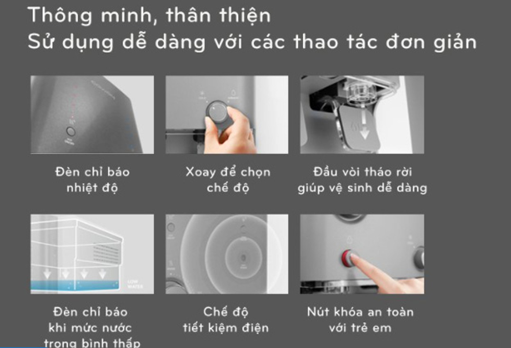 Máy lọc nước Coway Villaem 2 CHP-18AR - Hàng chính hãng