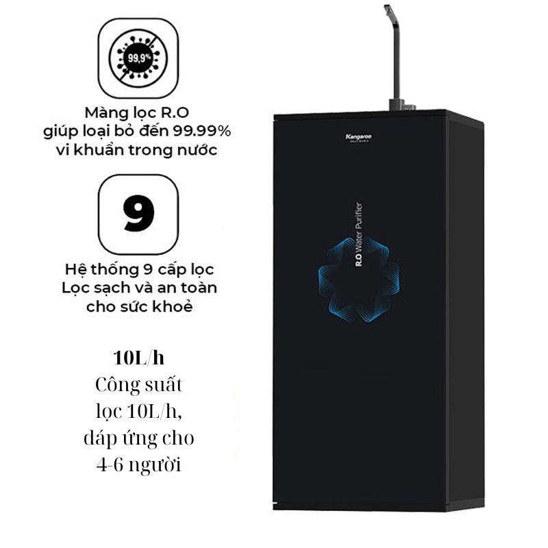 Máy lọc nước Kangaroo Infinity KG109I - Hàng chính hãng