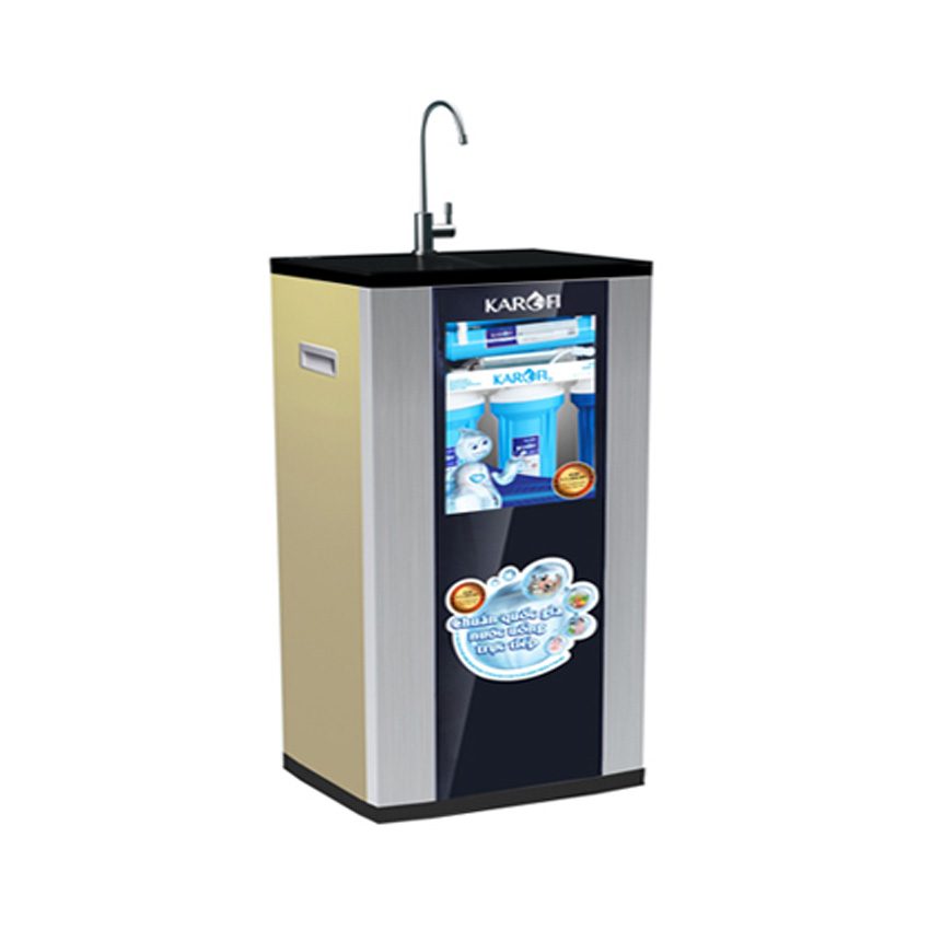Máy lọc nước Karofi eRO eRO80 có tủ IQ đen sang trọng