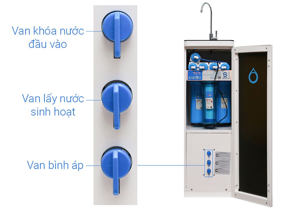 Máy lọc nước 9 lõi RO Karofi M-I129/H 3