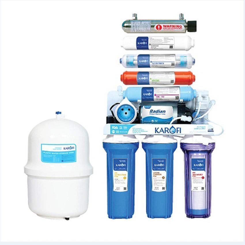 Máy lọc nước Karofi sRO 9 cấp KT-KSI90 có 9 cấp lọc