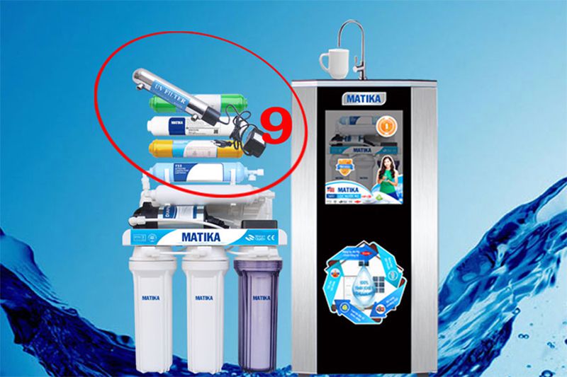 Máy lọc nước RO Matika MTK-RO-09 - Hàng chính hãng
