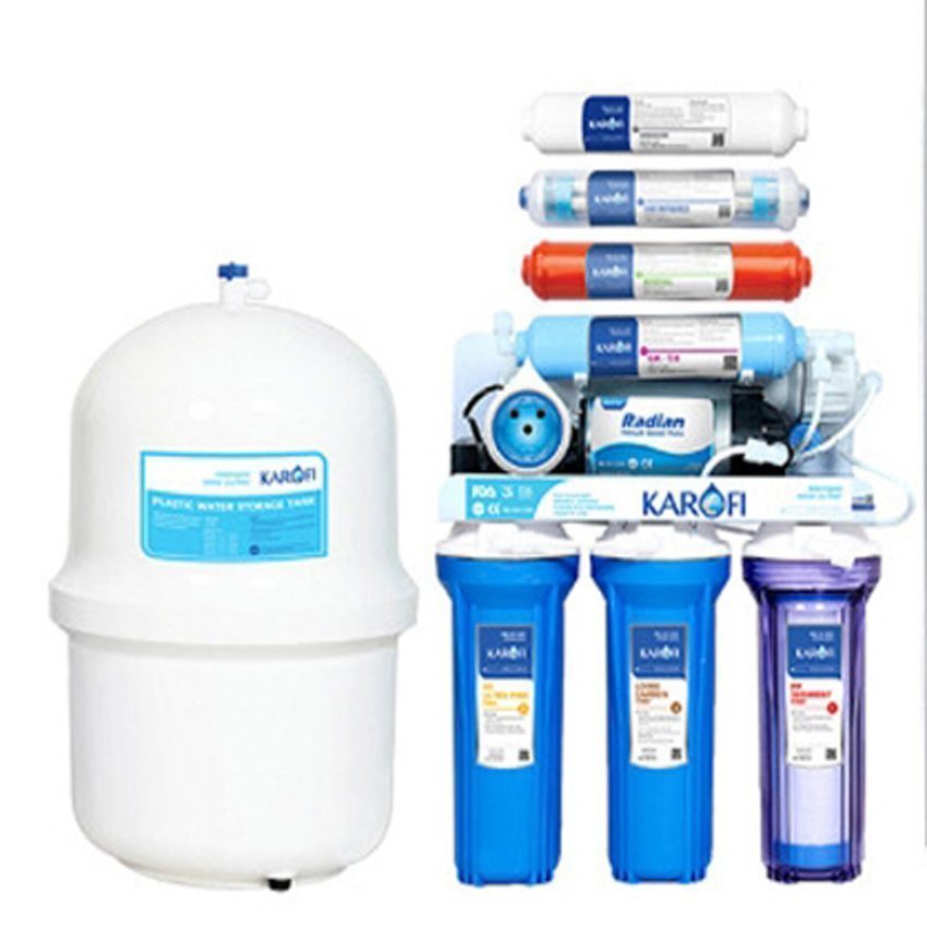 Máy lọc nước Karofi sRO 8 cấp KT-KSI80 có 8 cấp lọc