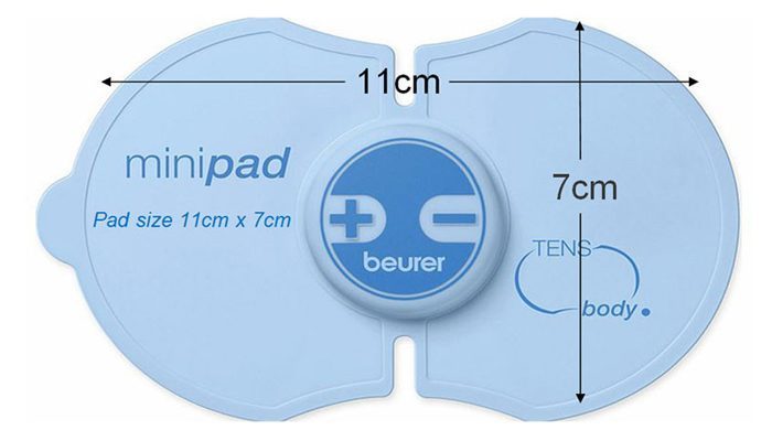 Máy massage xung điện cơ thể mini Beurer EM10 - Hàng chính hãng