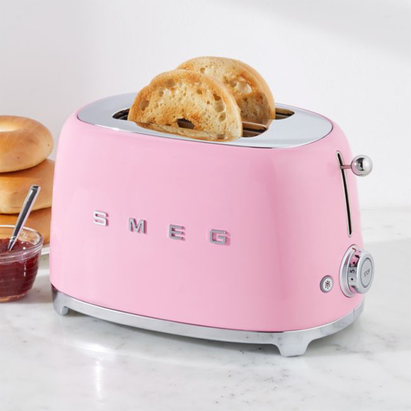 Máy nướng bánh mì Smeg TSF01PKEU - Hàng chính hãng