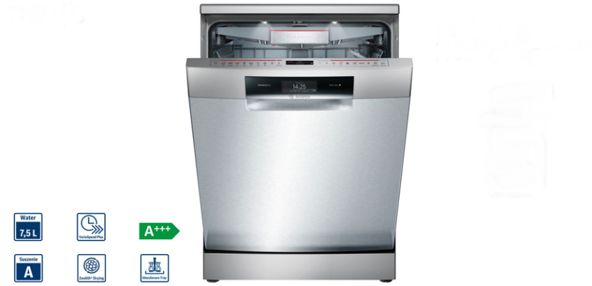 Máy rửa bát Bosch SMS88TI36E có 8 chương trình