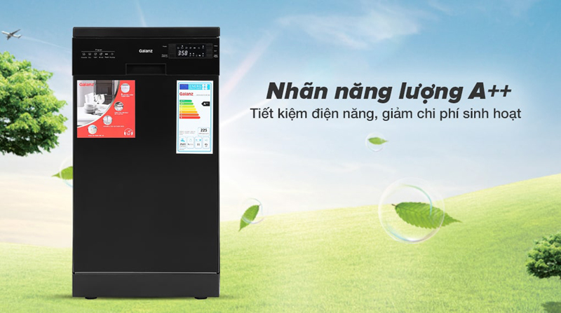 Đạt tiêu chuẩn tiết kiệm năng lượng A+, tiết kiệm điện năng cho gia đình bạn