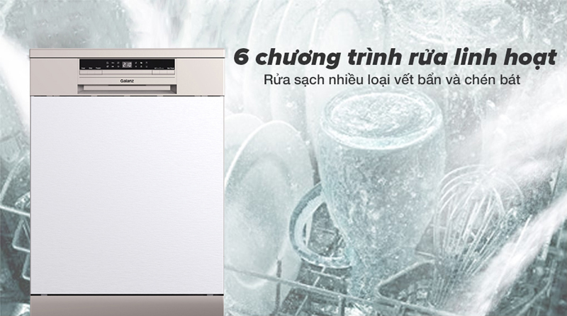 Máy rửa chén độc lập Galanz W60C3A401MQ1 - Hàng chính hãng