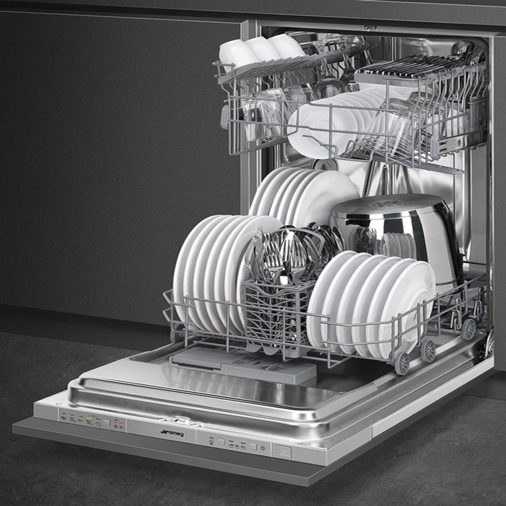 Máy rửa chén SMEG STL62335L 536.24.483 - Hàng chính hãng