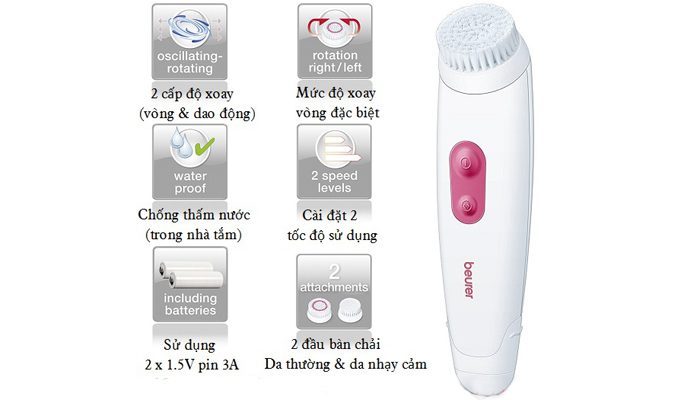 Máy rửa mặt Beurer FC48 - Hàng chính hãng