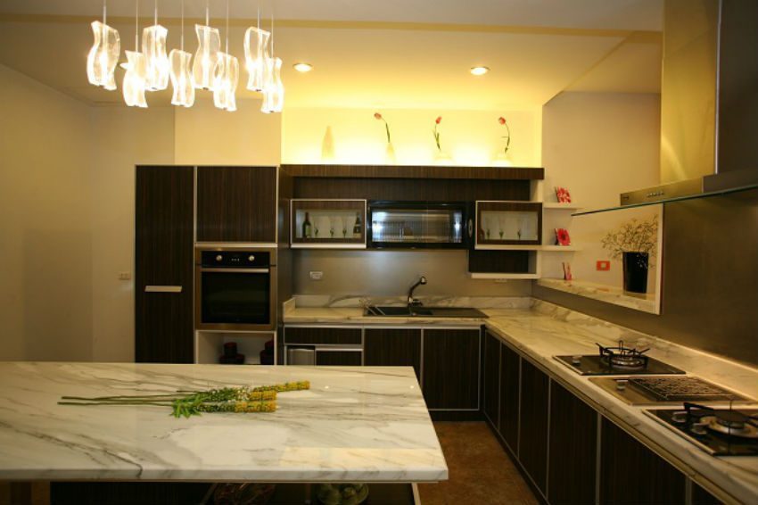 Bếp sang trọng hơn với máy được lắp âm