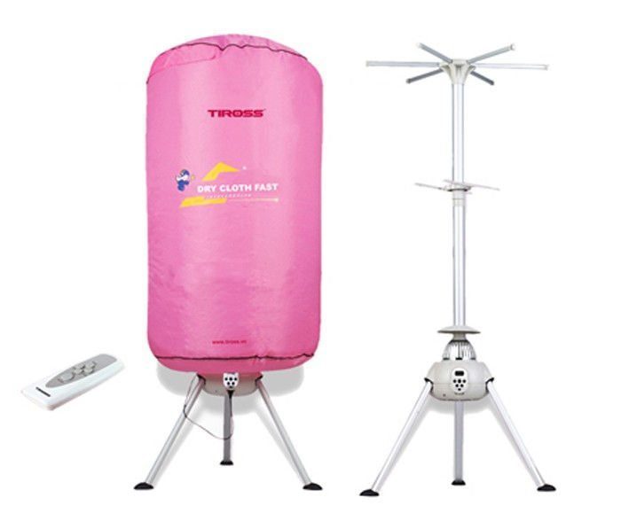 Máy sấy quần áo Tiross TS-881 có điều khiển từ xa - Hàng chính hãng