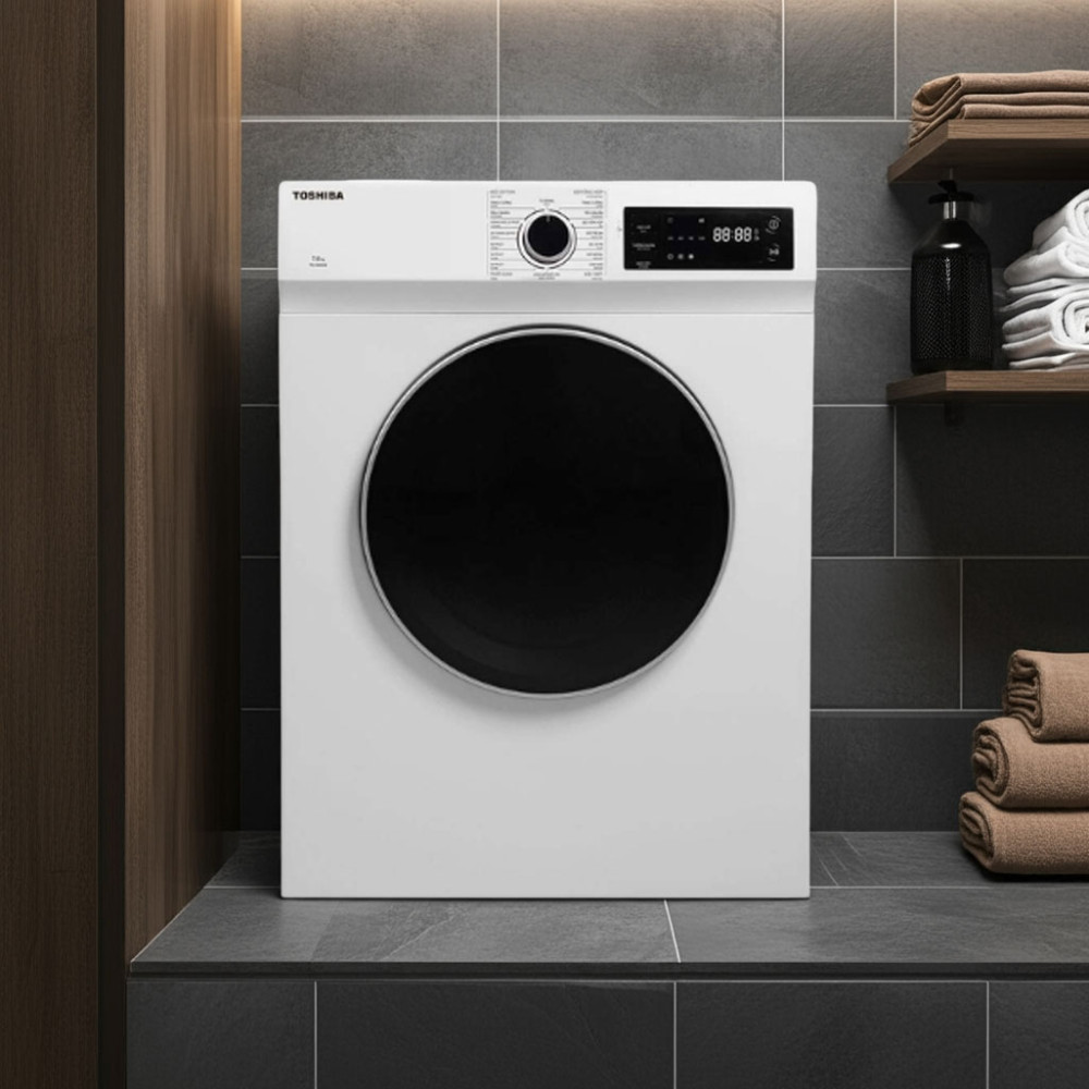 Máy sấy thông hơi Toshiba 7 kg TD-H80SEV(WK) - Hàng chính hãng