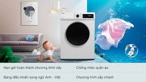 Máy sấy thông hơi Toshiba 7 kg TD-H80SEV(WK) - Hàng chính hãng