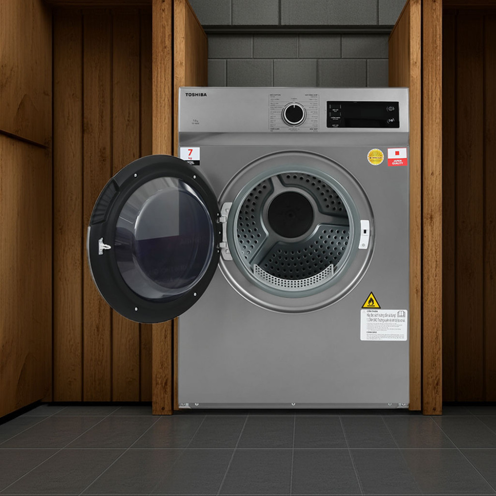 Máy sấy thông hơi Toshiba 7Kg TD-H80SEV(SK) - Hàng chính hãng