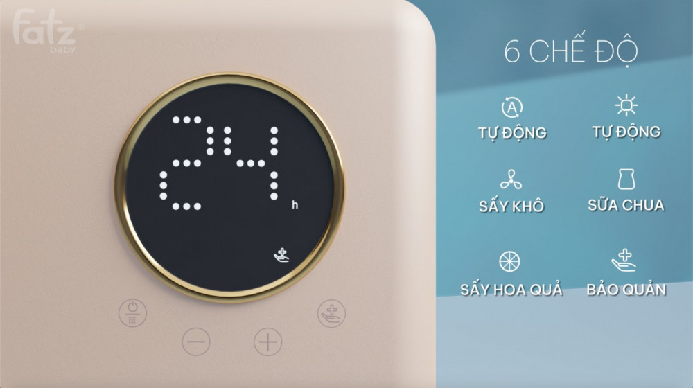 Máy tiệt trùng sấy khô Fatzbaby King 2 FB4799BT - Hàng chính hãng
